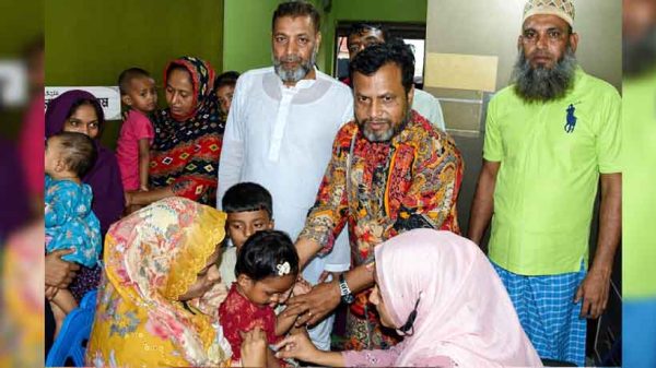 সিদ্ধিরগঞ্জে টিকাদান কর্মসূচি ইতিবাচক বার্তা