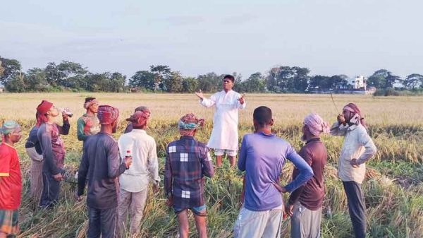 কৃষকদের জীবন বাঁচাতে বজ্রপাতে সচেতনতায় এসএসটিএফ